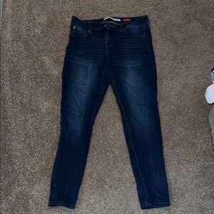 Celebrity Pink Dark Indigo High-Rise Skinny Jeans